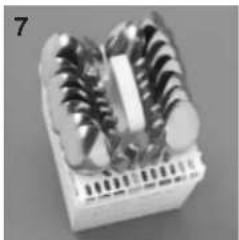 CANDY CDI 1020-02 - Cesto para talheres (fig. 7) - 2