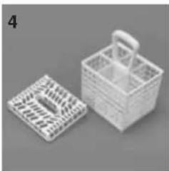 CANDY CDI 1020-02 - Cesto inferior (fig. 3) - 1