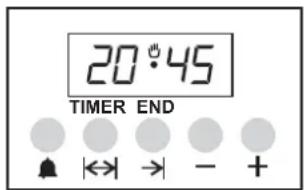 20:45 TIMER END ←→ → - +
