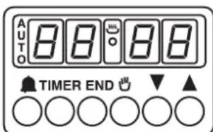 AUTO 88 88 TIMER END 🔊 ▼ ▲