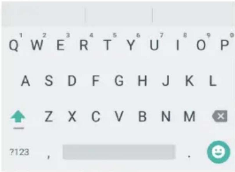 ZTE Blade A510 - Android-Tastatur - 1