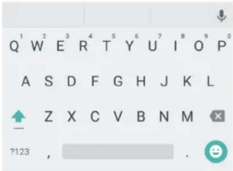ZTE A910 - Android Keyboard - 1
