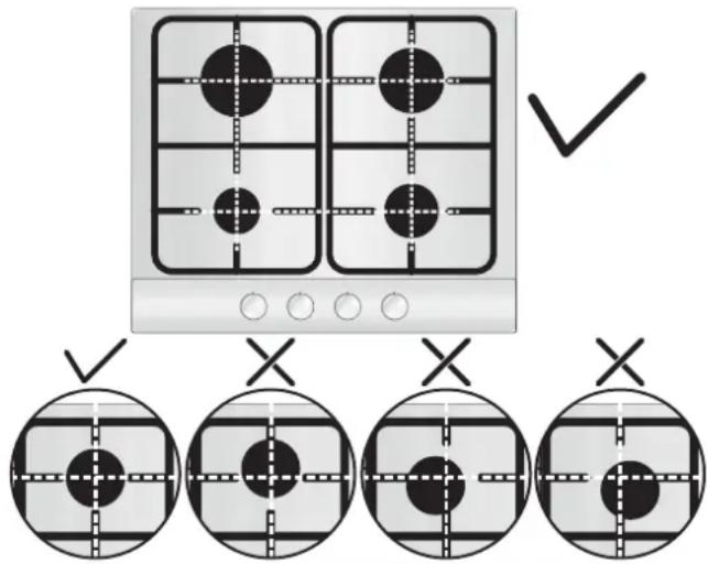 CANDY CM6PLX - A TÜZHELYLAP HASZNÁLATA FELHASZNÁLÓI UTASÍTÁSOK - 1