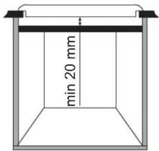 min 20 mm