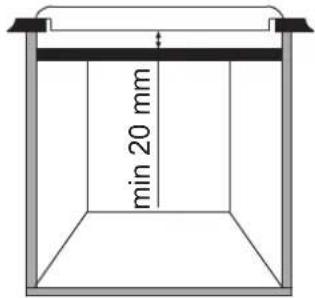 min 20 mm