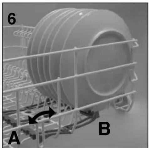 CANDY CDSM 2D62X - Using the lower basket - 2