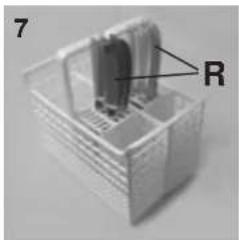 CANDY CDS 120X-02S - Bovenkorf (fig. 5) - 2