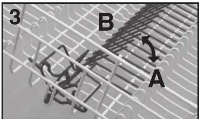 CANDY CDPN 1D640PW - Using the lower basket - 1
