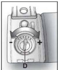 CANDY CDF8 312X/1-S - Regulating the rinse aid from 1 to 6 - 1