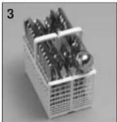 CANDY CDF8 312X/1-S - Cesto para talheres (fig. 3) - 2