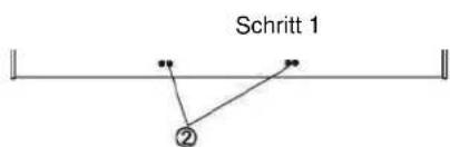 Schritt 1 ②
