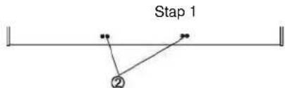 Stap 1 ②