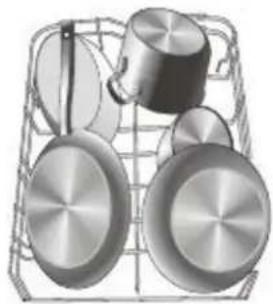 CANDY CDP 2L1049W-01 - Loading the Lower Basket - 4