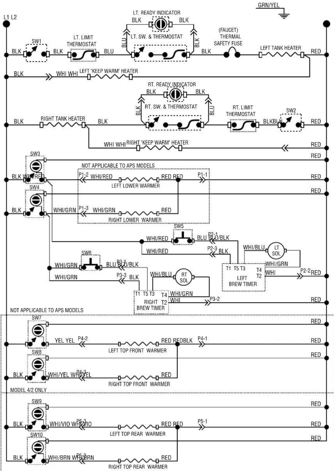 Bunn CWTF15-3 - Removal and Replacement: - 17