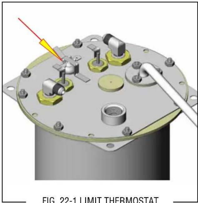 Bunn CWTF15-3 - SERVICE (cont.) LIMIT THERMOSTAT - 1
