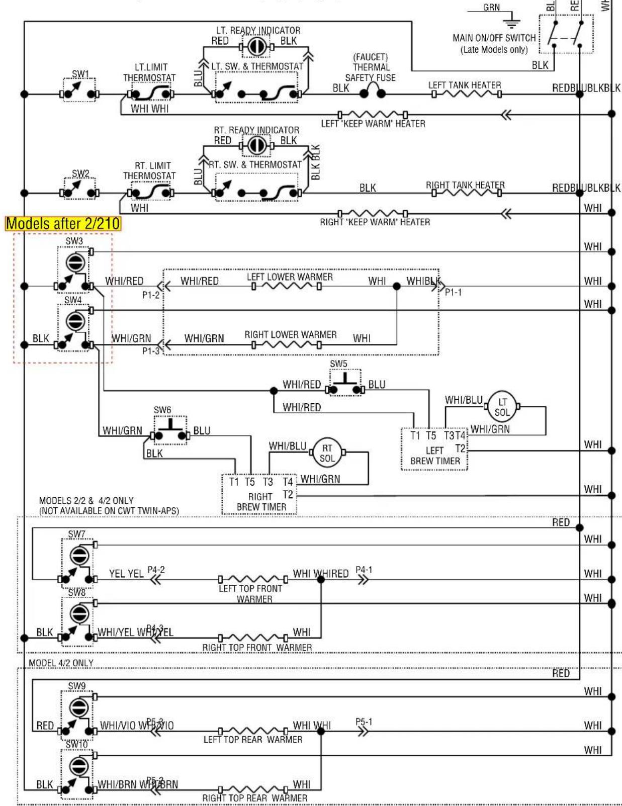 Bunn CWTF15-3 - Removal and Replacement: - 14