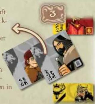 Asmodee Game of Thrones - Hand des Koenigs Erwachsenenspiel - Zugbeispiel - 12