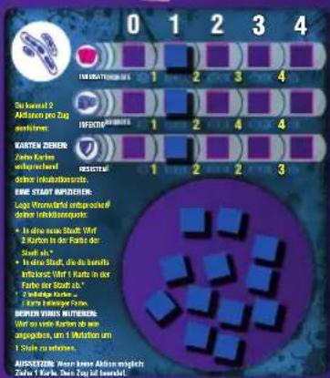 Asmodee Pandemie Die Seuche - (Für 2 Spieler: Siehe letzte Seite) - 1