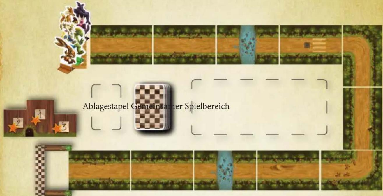 Asmodee Schildkröte & Hase - SPIELAUFBAU - 1
