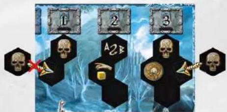 Asmodee Der Herr des Eisgartens - Weise einer Einheit neue Fähigkeiten zu - 3