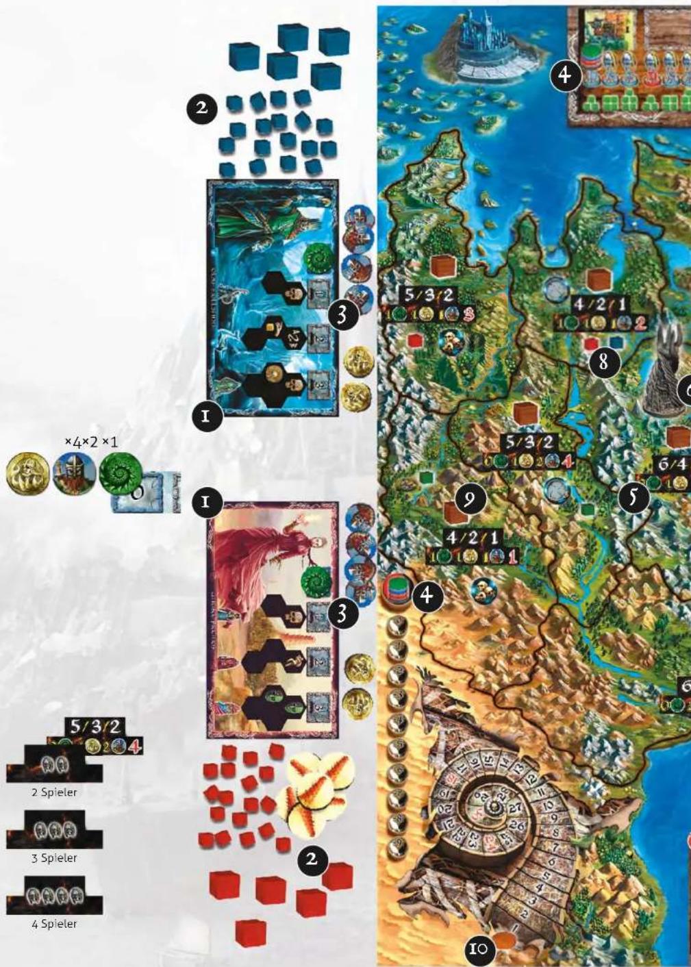 Asmodee Der Herr des Eisgartens - \*5 - 1