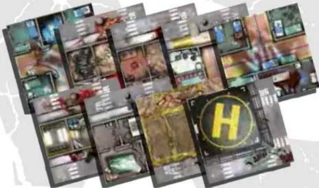 Asmodee Zombicide Rue Morgue - #1 SPIEL-MATERIAL - 1