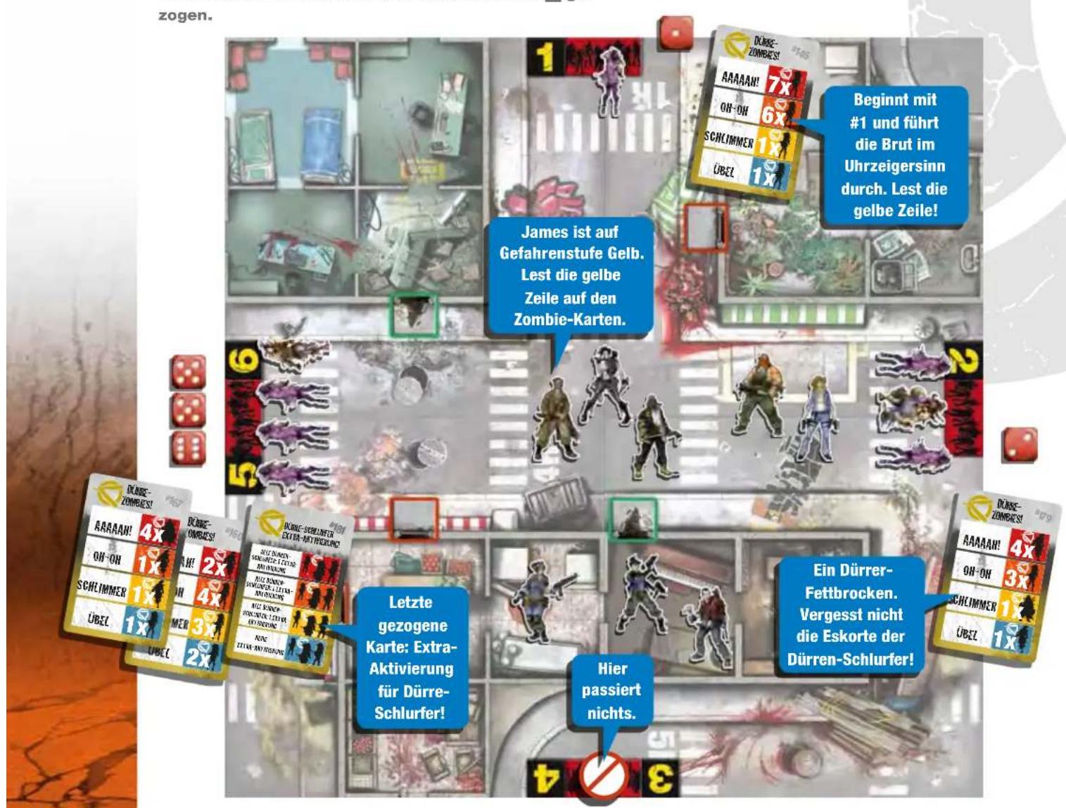 Asmodee Zombicide Rue Morgue - SCHRITT 2 - BRUT - 3