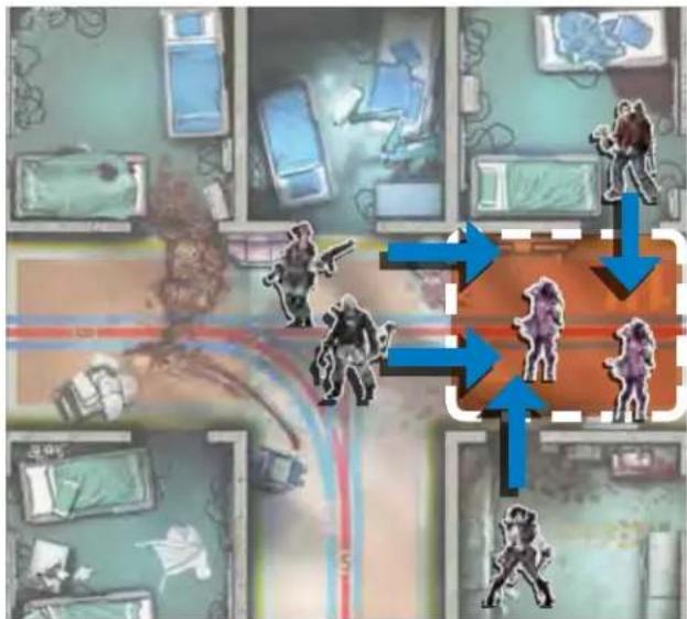 Asmodee Zombicide Rue Morgue - #10 TEAM-AKTIONEN - 4