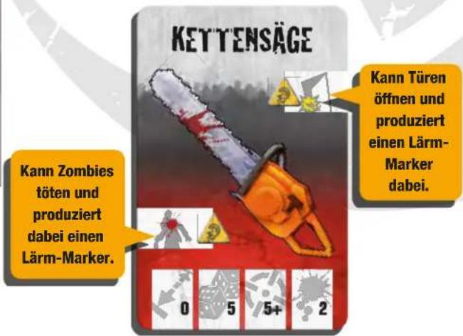 Asmodee Zombicide Rue Morgue - TÜREN ÖFFNEN, ZOMBIES TÖTEN, UND LÄRMENDE AUSRÜSTUNG - 6