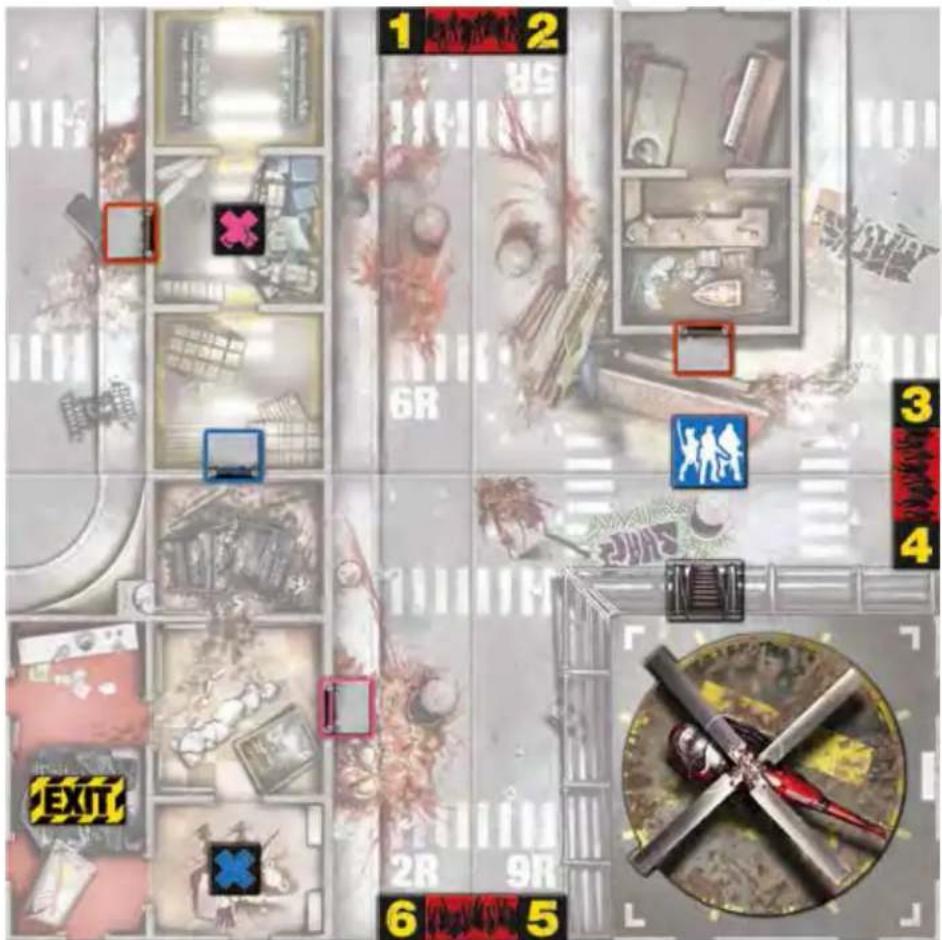 Asmodee Zombicide Rue Morgue - SONDERREGELN - 1