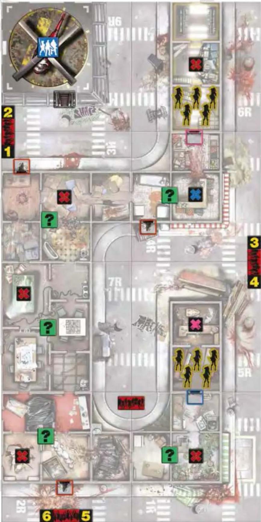 Asmodee Zombicide Rue Morgue - M07 DIE FARM - 2