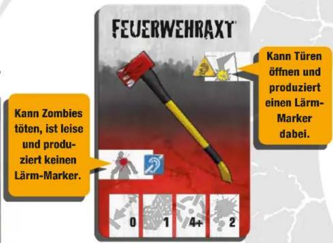Asmodee Zombicide Rue Morgue - TÜREN ÖFFNEN, ZOMBIES TÖTEN, UND LÄRMENDE AUSRÜSTUNG - 5