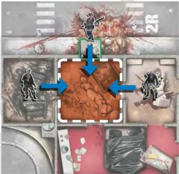 Asmodee Zombicide Rue Morgue - BEWEGUNG! - 3
