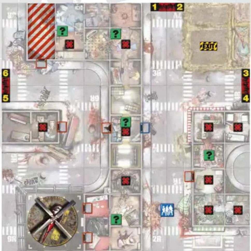 Asmodee Zombicide Rue Morgue - SONDERREGELN - 1
