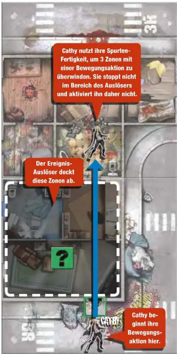 Asmodee Zombicide Rue Morgue - ZELTLAGER-KARTENTEILE UND ZELTE - 7