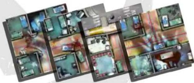 Asmodee Zombicide Rue Morgue - #9 SPEZIELLE ORTE - 1