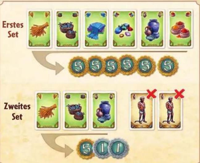 Asmodee Five Tribes - Verkauf von Gütern (wenn gewünscht) - 2