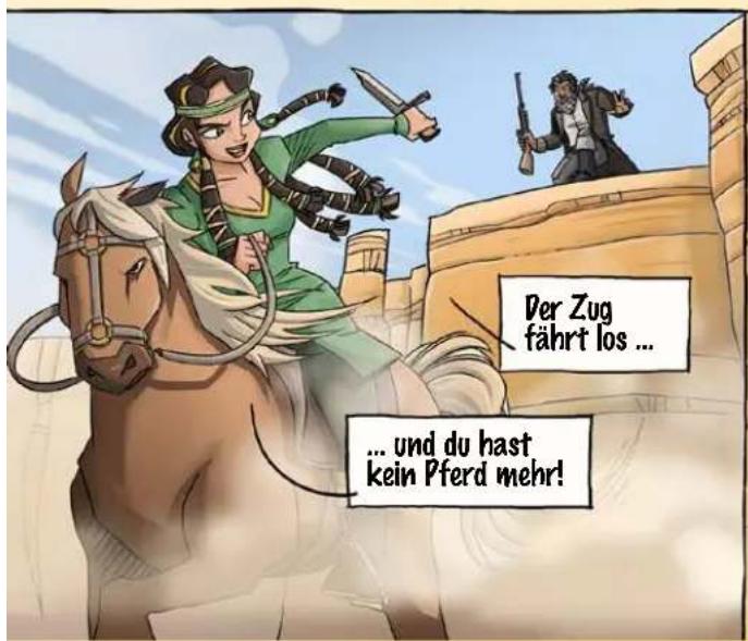 Asmodee Colt Express Postkutsche und Pferde - [1] - 2