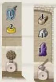 Asmodee Lorenzo der Prächtige - BEREICH 2: ERNTE UND BEREICH 3: PRODUKTION - 3