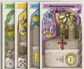 Asmodee Lorenzo der Prächtige - Holzmarker für Ressourcen: - 3