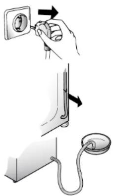 HOOVER VHD 814-80 - Transporting the appliance or long periods when appliance is not in use - 1