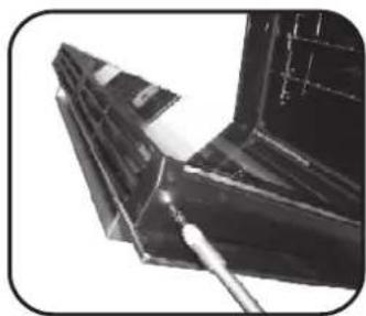 HOOVER HOZP9177BI - CLEANING OF THE INTERIOR GLASS DOOR ONLY - 3