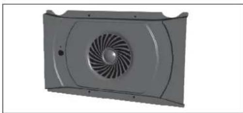 HOOVER HOZP9177BI - Panel ventilátoru - 1
