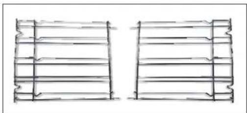 HOOVER HOZP9177BI - Lateral wire grids - 1