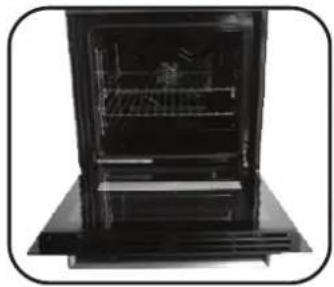 HOOVER HOZP9177BI - CLEANING OF THE INTERIOR GLASS DOOR ONLY - 1