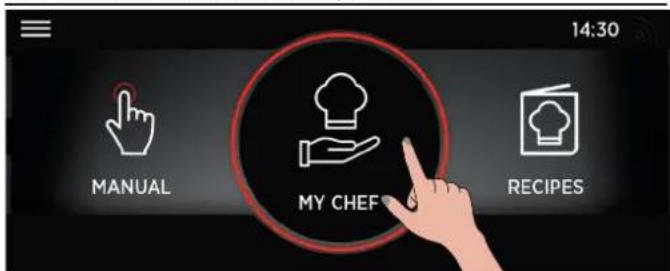 HOOVER HOZP9177BI - Betrieb im Modus My Chef - 1