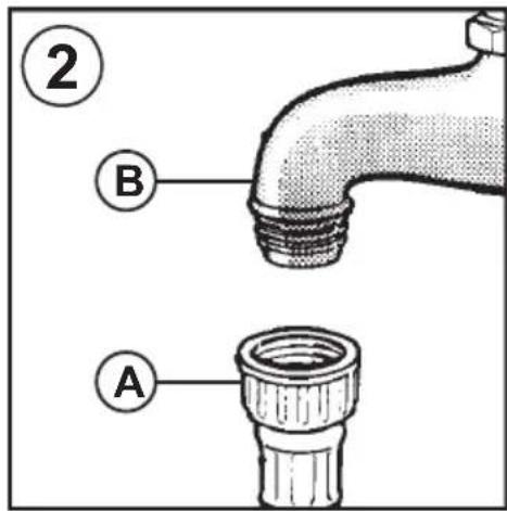 HOOVER HDIN 2L360PB-80 - WATER CONNECTION - 2