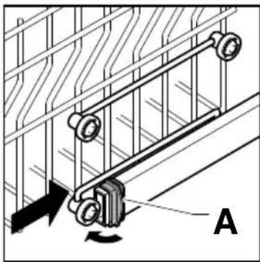 HOOVER HDI 1L38-80 - ADJUSTMENT OF THE UPPER BASKET - 2