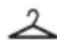 HOOVER ATD4 H7A1TKEX-S - Tasto SELEZIONE ASCIUGATURA - 2