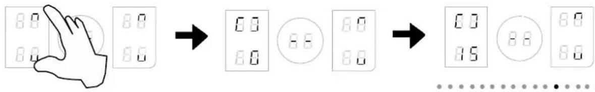 80 80 80 → 80 80 80 → 80 85 80 80